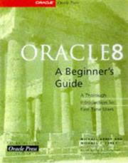 Cover of: Oracle 8: a beginner's guide