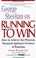 Cover of: George Sheehan on Running to Win