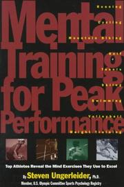 Cover of: Mental training for peak performance