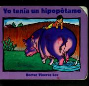 Cover of: Yo tenia un hippopotamo by Hector Viveros Lee