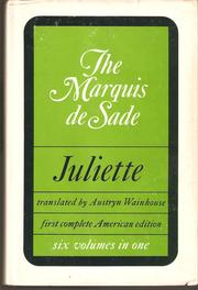 Cover of: Juliette by Translated by: Austryn Wainhouse