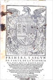 Cover of: Primera, y segvnda parte, de la historia del Perv by Diego Fernández de Palencia