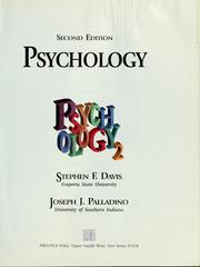Cover of: Psychology 2 by Stephen F. Davis