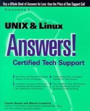 Cover of: Unix & Linux answers!: certified tech support