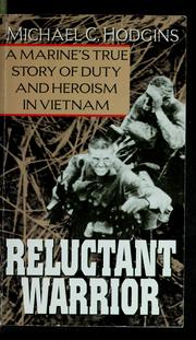 Cover of: Reluctant warrior by Michael C. Hodgins