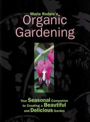 Cover of: Maria Rodale's organic gardening