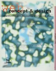 Cover of: Web concept & design by Waters, Crystal.