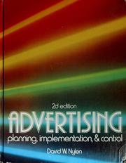 Cover of: Advertising by David W. Nylen