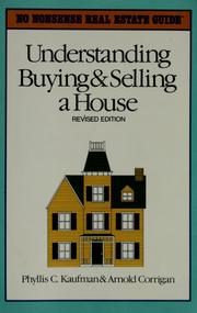 Cover of: Understanding buying and selling a house