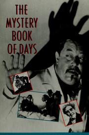 Cover of: The mystery book of days by William Malloy