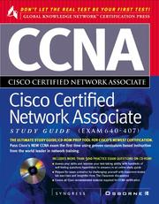Cover of: CCNA Cisco Certified Network Associate Study Guide