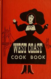 Cover of: West coast cook book