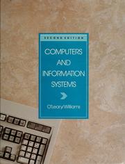 Cover of: Computers and information systems by T. J. O'Leary