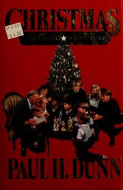 Cover of: Christmas by Paul H. Dunn