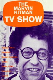Cover of: The Marvin Kitman TV show