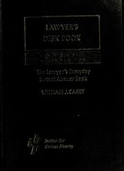 Lawyer's desk book by Casey, William J.