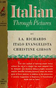 Cover of: Italian through pictures by I. A. Richards