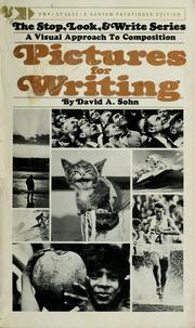 Cover of: Pictures for writing: [a visual approach to composition]
