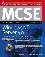 MCSE NT Server 4.0 study guide : (exam 70-67)