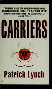 Cover of: Carriers by Patrick Lynch