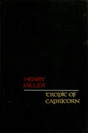 Cover of: Tropic of Capricorn.