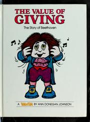 Cover of: The value of giving