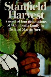 Cover of: Stanfield harvest.