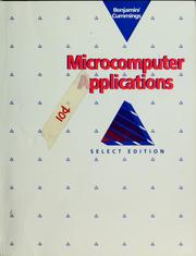 Cover of: Microcomputer applications by Benjamin/Cummings Publishing Company