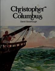 Cover of: Christopher Columbus by David Goodnough