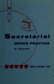 Cover of: Secretarial office practice by Loso, Foster W.