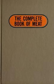 Cover of: The complete book of meat. by Phyllis C. Reynolds