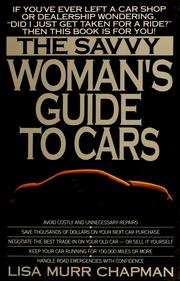 Cover of: The savvy woman's guide to cars by Lisa Murr Chapman