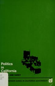 Cover of: Politics in California