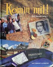 Cover of: Komm mit: Holt German, level 1