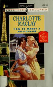 Cover of: How to Marry a Millionaire