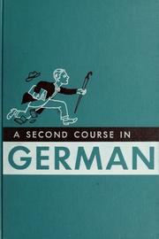 Cover of: A second course in German