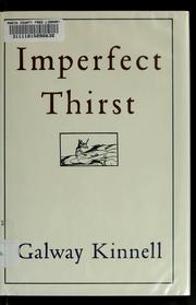 Cover of: Imperfect thirst