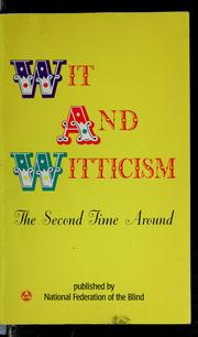 Cover of: Wit and witticism: the second time around