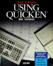 Cover of: Using Quicken by Stephen L. Nelson