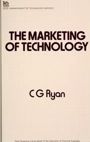 Cover of: The marketing of technology by C. G. Ryan