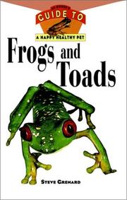 Cover of: Frogs and toads