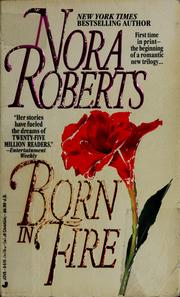 Cover of: Born in fire by Nora Roberts.