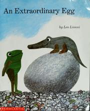 Cover of: An extraordinary egg