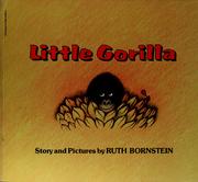 Cover of: Little gorilla by Ruth Bornstein