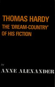 Cover of: Thomas Hardy by Anne Alexander