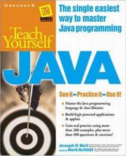 Cover of: Teach Y ourself Java