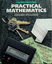 Cover of: Practical mathematics: consumer applications