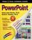 Cover of: PowerPoint