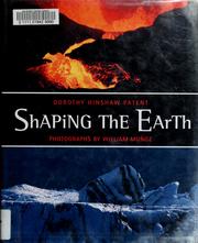 Cover of: Shaping the earth
