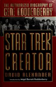 Cover of: Star trek creator by Alexander, David